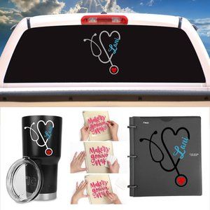 5-6" STEHESCOPE with NAME VINYL DECAL #NRS7